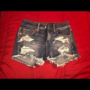 American Eagle Outfitters AEO Distressed Shorts
